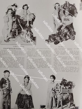 NOTA DE PRENSA ANTIGUA. FIESTA INFANTIL TEATRO ARBEU 1912