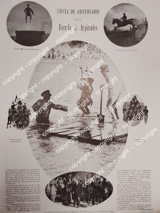 AFICHE ANTIGUO. FRANCISCO I MADERO, ACADEMIA MILITAR 1912 -MILITARIA