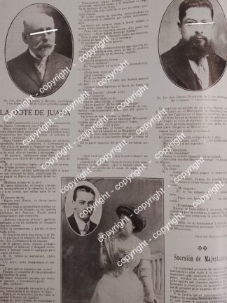 AFICHE ANTIGUO. MUERE JOSE PORRUA Y DANIEL RIVERA DE LA TORRE 1912 /EMPRESARIOS