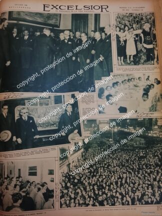 AFICHE ANTIGUO. ESCULTORES LORENZO RAFAEL GOMEZ, CARLOS DUBLAN Y MAS 1931