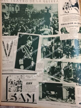 AFICHE ANTIGUO. GUERRA CHINO JAPONESA Y OTROS / MILITARIA