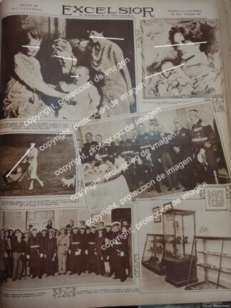 AFICHE ANTIGUO. EL SECUESTRO DE CHARLES LINDBERG JR. Y MAS 1931 / PILOTOS