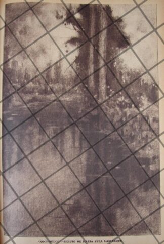 FOTO GRABADO ANTIGUO DE MARIA JOSEFA LAMARQUE