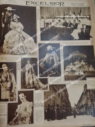 CARTEL, PORTADA ANTIGUA. FILMAN LA PELICULA, JUAREZ Y MAXIMILIANO 1932 CINE FOTOS DE LUIS MARQUEZ
