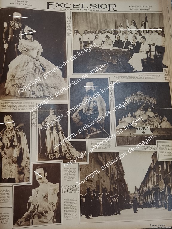 CARTEL, PORTADA ANTIGUA. FILMAN LA PELICULA, JUAREZ Y MAXIMILIANO 1932 CINE FOTOS DE LUIS MARQUEZ