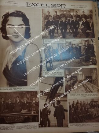 AFICHE ANTIGUO. OFELIA LARRIVA, 25 ANIVERSARIO DE TORREON Y MAS 1932 LDM