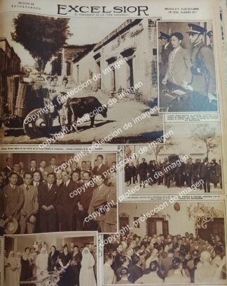 AFICHE ANTIGUO. ANTEQUERA, OAXACA, DE ROBERT TURNBULL Y OTRAS NOTAS 1932