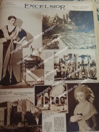 AFICHE ANTIGUO. LUGARES DE MEXICO FOTOS DE RAGAEL GARCIA 1932 /LDM FOTOGRAFOS
