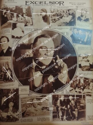 PORTADA ANTIGUA 1932 FRANKLIN D. ROOSVELT GANA PRESIDENCIA SU VIDA EN FOTOGRAFIAS/ POLITICOS