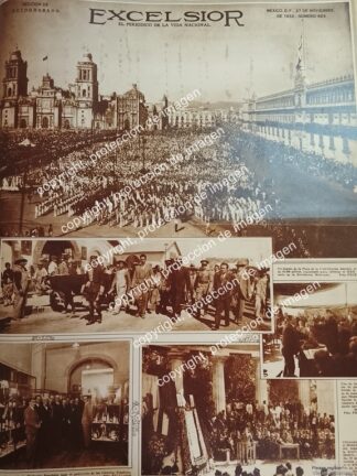 PORTADA ANTIGUA. DESFILE PLAZA DE LA CONSTITUCION Y MAS 1932 /LDM