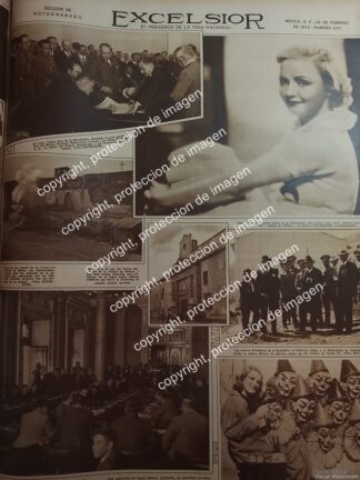 PORTADA ANTIGUA. PLUTARCO ELIAS CALLES FUNDA BANCO BANOBRAS Y MAS 1933