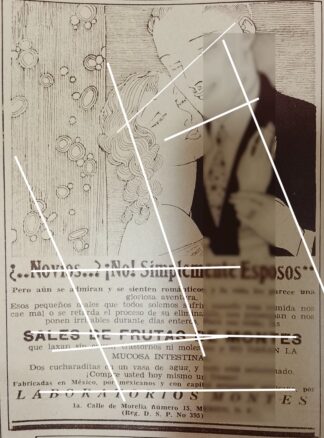 AFICHE ANTIGUO. SALES DE FRUTAS DE MONTES 1932 LABORATORIOS MONTES S.A SUPER RARO 10+ 3