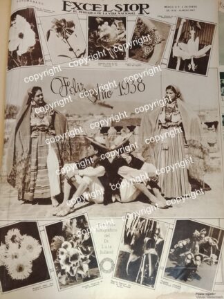 PORTADA ANTIGUA 1938 DEL FOTOGRAFO. DR.  LUIS BOLLAND