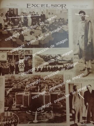 PORTADA ANTIGUA, HIJO DE PANCHO VILLA, CASA DE CUNA Y MAS 1933