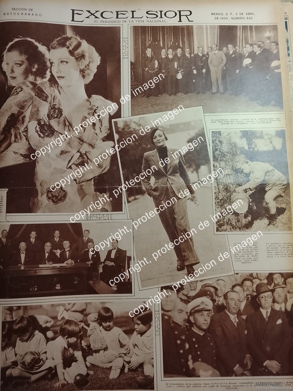 PORTADA ANTIGUA. LORETTA YOUNG, MARLENE DIETRISCH Y MAS 1932 / ARTISTAS