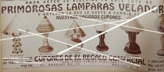 AFICHE PUBLICITARIO ANTIGUO, TIENDA EL REGALO COMERCIAL 1933