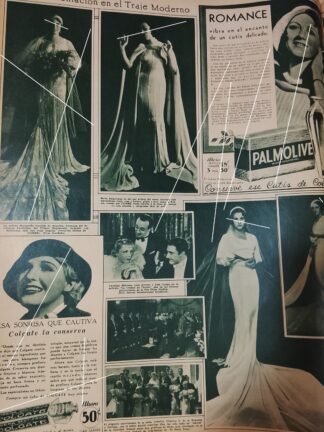 AFICHE ANTIGUO, BODA. ANGOITIA GAXIOLA, COLGATE, PALMOLIVE Y MAS 1933 /ASM